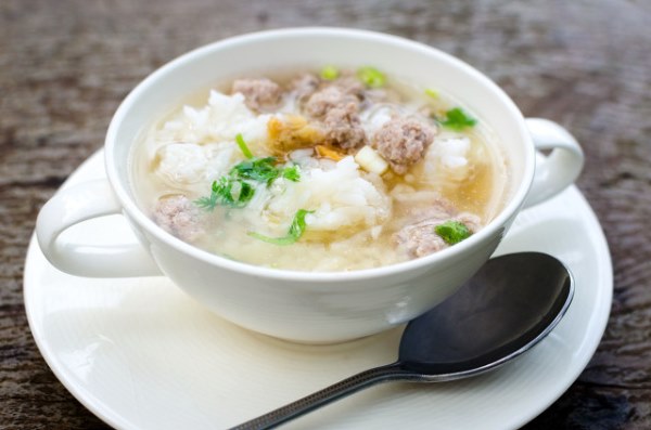 婴儿辅食肉沫蔬菜粥