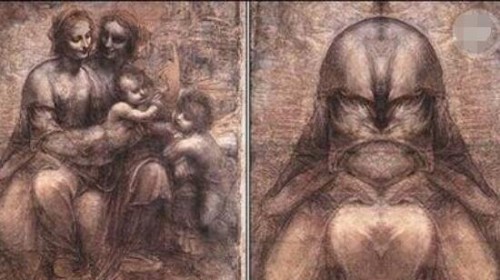 揭秘画作中的上帝之脸 达芬奇画作惊现耶和华头像/圣经