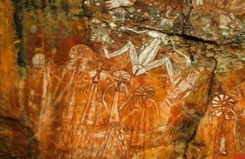 揭秘澳大利亚岩画之谜 古老土著人制作并非外星人所为