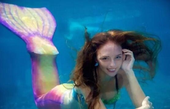 世界上最漂亮的美人鱼 海底真正美人鱼的照片曝光