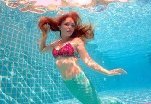 世界上最漂亮的美人鱼 海底真正美人鱼的照片曝光