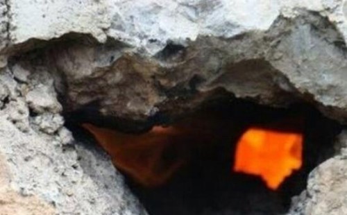 贵州神秘地下火之谜 森林地下火燃烧近十年至今无解