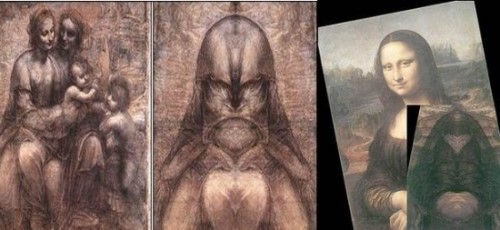 揭秘画作中的上帝之脸 达芬奇画作惊现耶和华头像/圣经