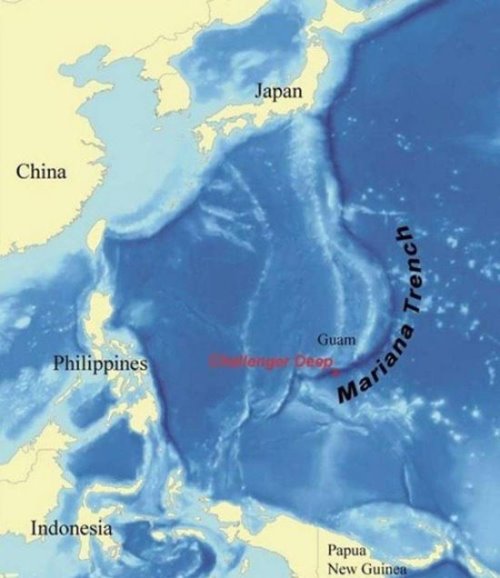 世界最深点有11095米 马里亚纳海沟深度超珠穆朗玛峰