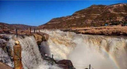中国第二大瀑布壶口瀑布在哪 横跨陕西/山西(两省共有旅游景区)