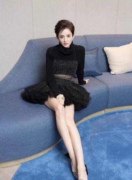 娱乐圈90后女星美腿排行 迪丽热巴109厘米大长腿夺冠