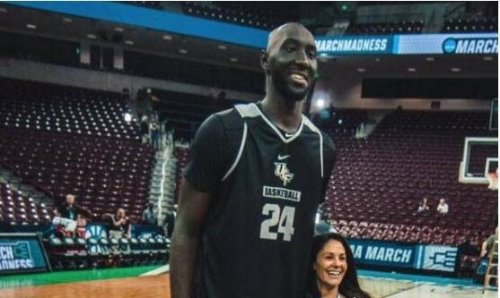 nba现役最高球员，塔科·法尔身高2.31米(加盟凯尔特人)