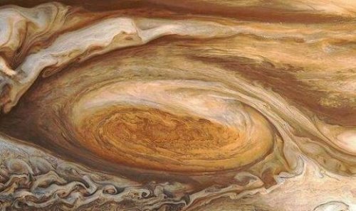 木星恐怖照片 诡异“天眼”时刻监视着地球(其实是大红斑)