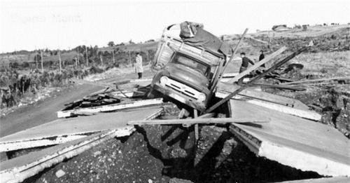 世界上最大的地震 智利大地震(最大震级达9.5级)