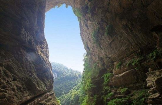 世界上最大的天坑 武隆天坑景区面积有38平方公里