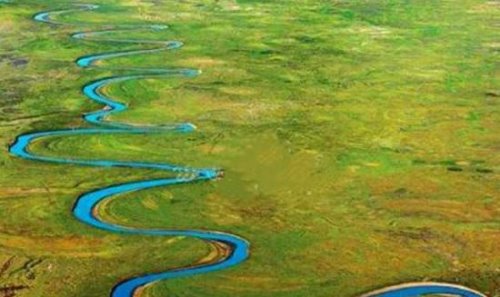世界上最浅的河耗来河 水深20~30厘米(水流和面积越来越小)
