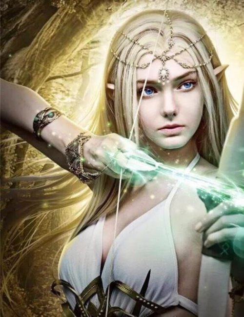 世界上最美的人 Savanna Blade宛若精灵(附绝美照片)