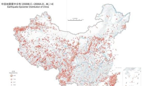 中国最不容易地震的省 浙江省(没发生六级以上地震)