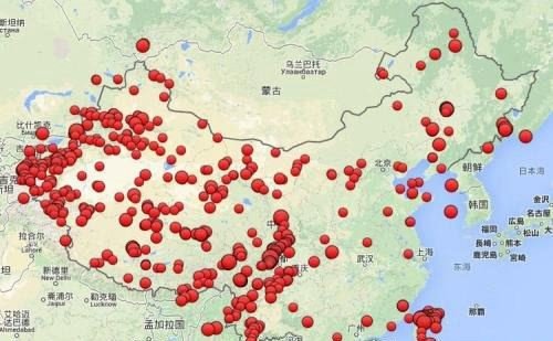 中国最不容易地震的省 浙江省强震次数最少(最多的是新疆)