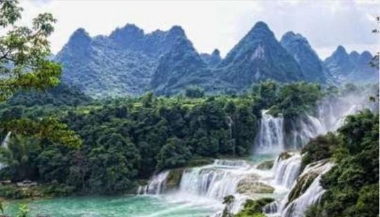 亚洲最大的跨国瀑布 德天大瀑布(电视剧《花千骨》取景地)