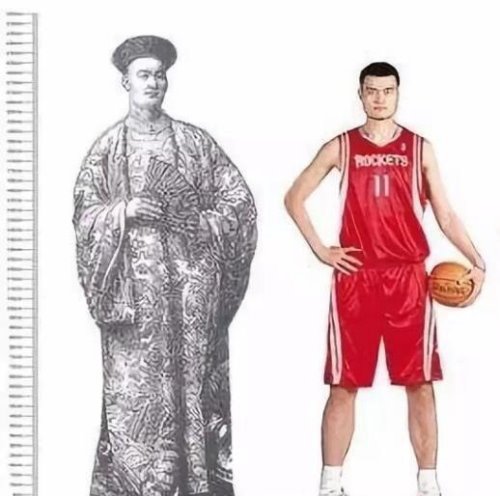 中国巨人詹世钗真实身高2.44米 网传身高3.19米实为谣言