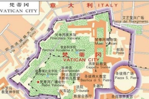 梵蒂冈人口及国土面积 0.44平方公里/人口800人(已确诊6人)