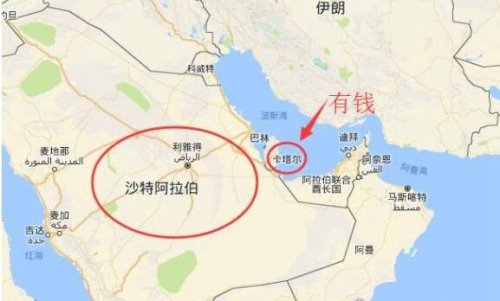 亚洲最有钱的国家 卡塔尔人极为富有(人均GDP高达69026美元)