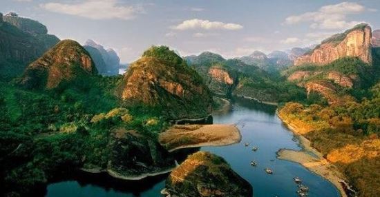 中国四大名山简介 望庐山瀑布一定要去看