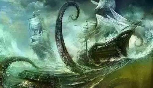 比蓝鲸重10000倍的动物 克拉肯/the bloop海怪都比蓝鲸大