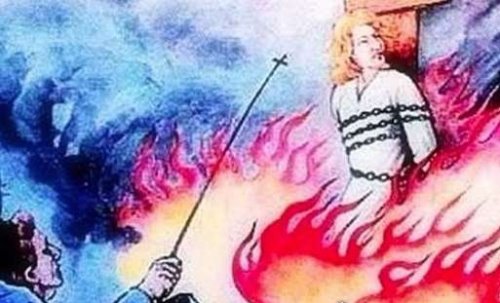 古代刑罚之火刑 圣女贞德受火刑而死(将人活活烧死)