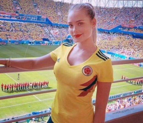 世界杯各国最美女球迷 俄罗斯最美女球迷是成人片艳星