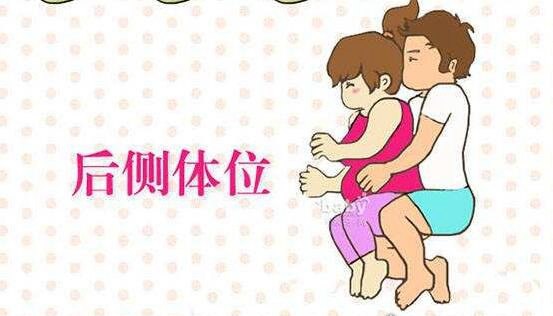 男女侧入体位姿势图解 最适合孕妇的一种姿势(简单易学)