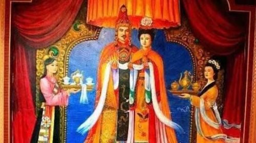 文成公主进藏的故事 松赞干布专门为文成公主修筑了布达拉宫