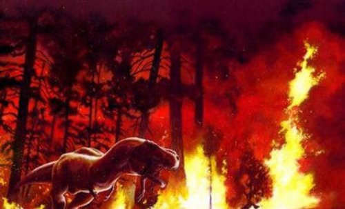 恐龙是怎么灭绝的 陨石撞击地球前的巨大火山造成的