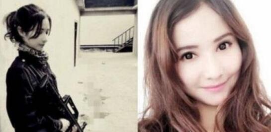 新疆最美女特警走红 迪丽热巴·牙合甫惊滟照片