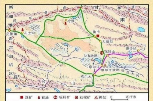 世界上海拔最高的盆地 中国青海柴达木盆地(海拔4000多米)