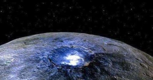 在谷神星上NASA发现冰火山 或与太阳系生命的起源有关