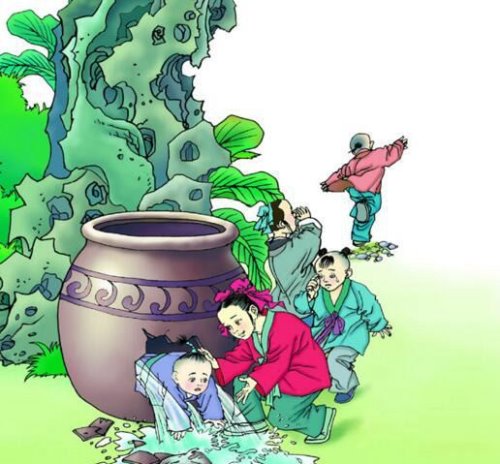 司马光砸缸的故事 砸的是瓮不是缸(被骗千年)