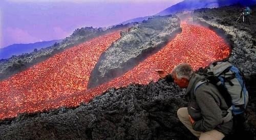 世界上喷发次数最多的活火山 埃特纳火山已喷发500多次