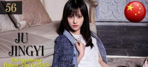 2016世界最美脸蛋100人  林允击败Baby刘亦菲
