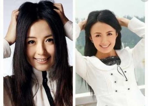 宋林静和杨童舒对比照 没有血缘的两人却比双胞胎还像