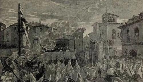 古代刑罚之火刑 圣女贞德受火刑而死(将人活活烧死)