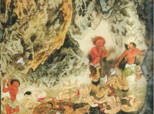 十八层地狱详细图解 第1层拔舌地狱就要被关押135亿年