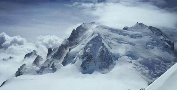 阿尔卑斯山最高峰 勃朗峰(最高海拔4804米/欧洲最高峰)