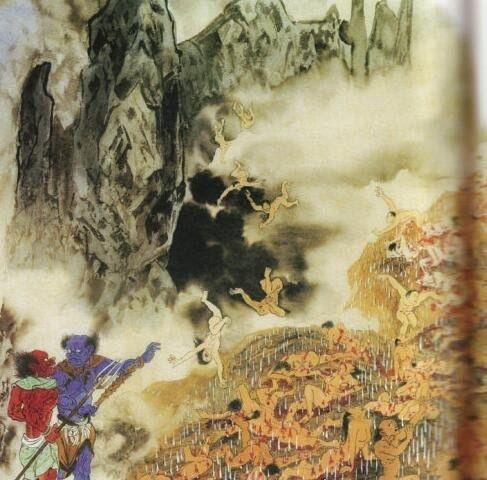十八层地狱详细图解 第1层拔舌地狱就要被关押135亿年