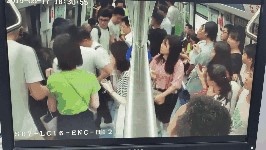 深圳五男子地铁喊趴下引恐慌 依法将判处5年以下有期徒刑