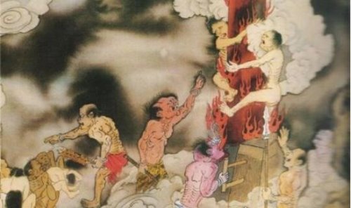 十八层地狱详细图解 第1层拔舌地狱就要被关押135亿年