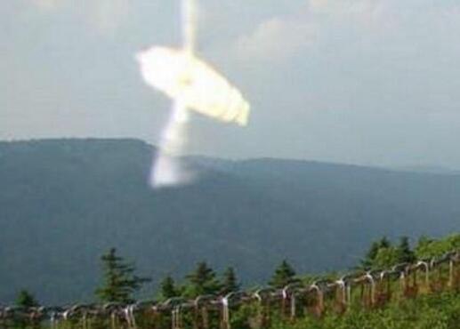 神秘的贵阳空中怪车事件 400亩松树林被UFO拦腰砍断