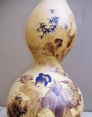 怎样在葫芦上烙画
