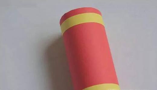 用纸做一串鞭炮
