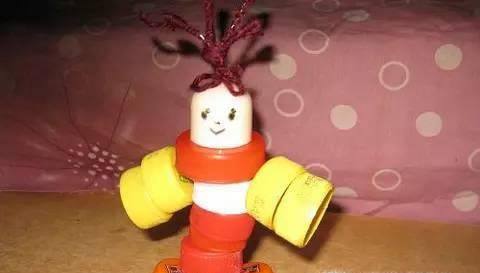 手工小制作机器人