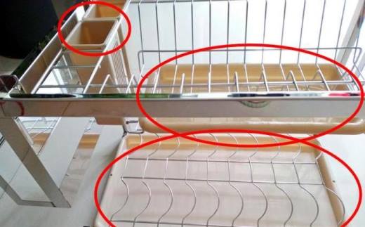 卡贝厨房置物架如何安装
