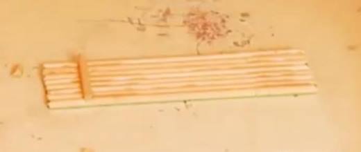 一次性筷子制作简易飞机模型