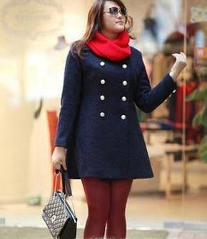 胖女孩冬季服装搭配以及技巧