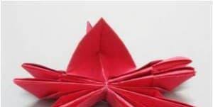 中秋折纸之祈福莲花灯